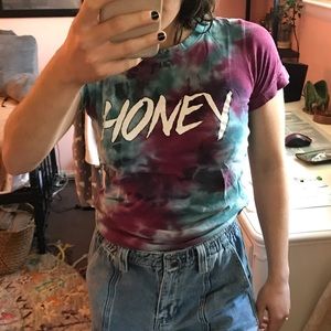 Honey tie dye tee - Zumiez